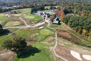 Essex County Club 18th Green Aerial